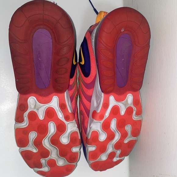 Nike mens shoes Air Max 270 React men’s 270 crimson orange size 9 CD0113 - Picture 8 of 10